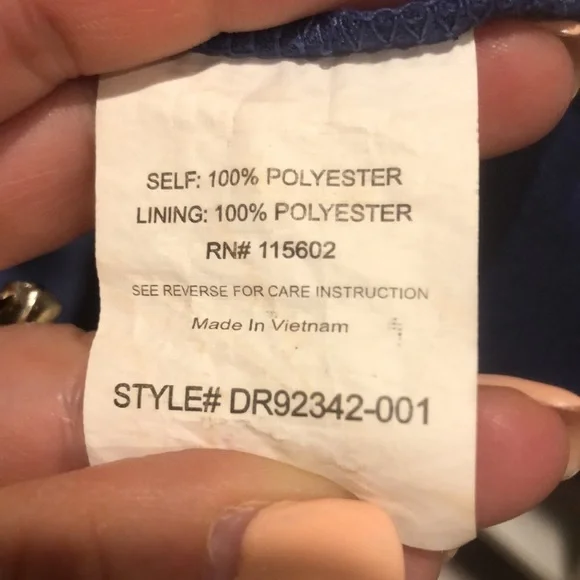 Royal blue Lush sundress - Picture 8 of 8